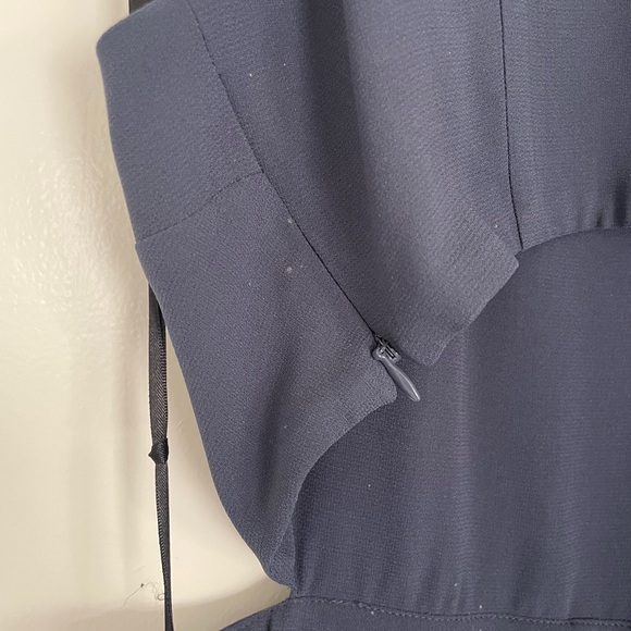 Ali & Jay Navy Open Back Maxi Dress Size Large - Picture 5 of 5